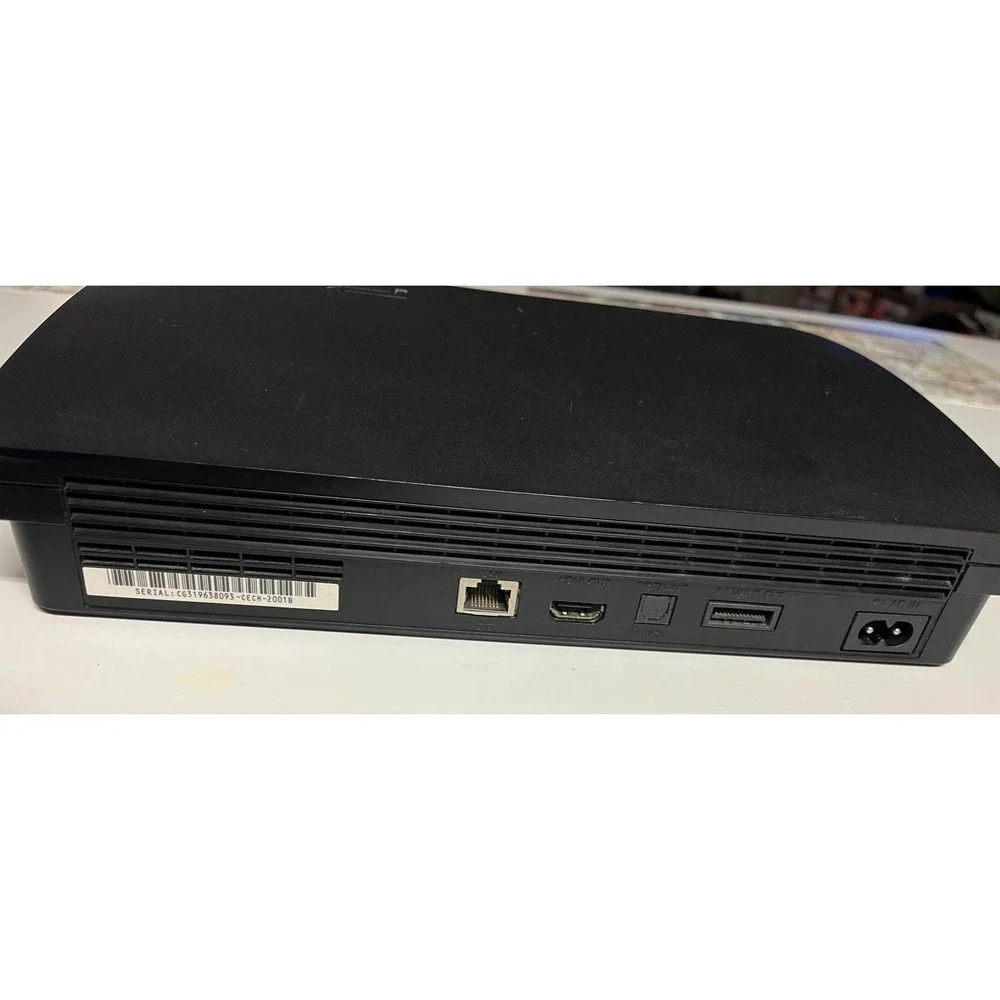 PlayStation 3 Slim Console in Black 120 GB